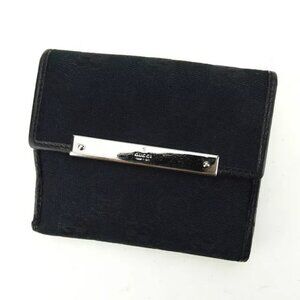 GUCCI W Hook Wallet GG Canvas ?~ Authentic